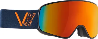 Produktbild von BLACK CREVICE - Damen/Herren Skibrille - Modell: SCHLADMING | Farbe: Navy/Orange / Scheibe: Orange | Größe: L
