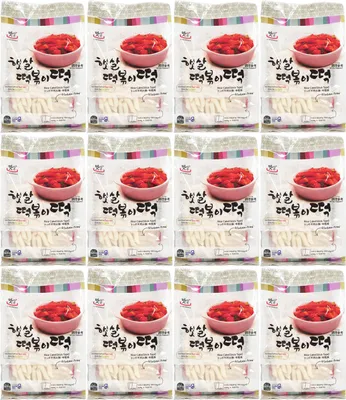 Produktbild von Matamun Tteokbokki Reiskuchen Stick Banh Gao 12x600g