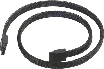 Produktbild von CP07 180° SATA-III (schwarz, 50cm)