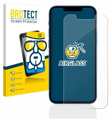 Produktbild von BROTECT Schutzglas für Apple iPhone 13 mini Schutzfolie Panzer Folie Glas Display Schutz klar