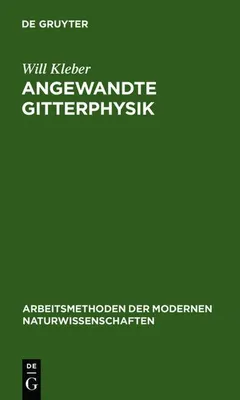 Produktbild von Angewandte Gitterphysik