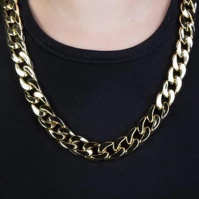 Produktbild von Faschingsschmuck - Gangsterkette gold