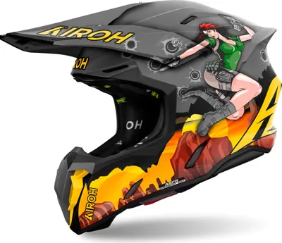 Zdjęcie produktu dla Kask motocrossowy AIROH Twist 3 Adventure Opaque rozmiar S
