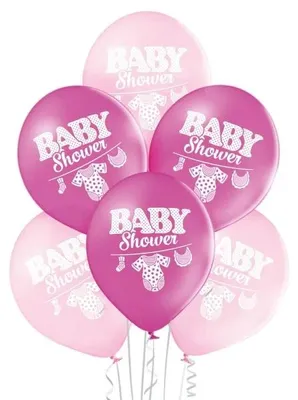 Produktbild von Luftballons für Babyparty, 30 cm, 6 Stück - Aliga