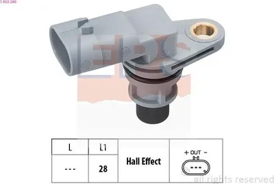 Produktbild von EPS 1.953.380 Kurbelwellensensor Impulsgeber für OPEL Corsa D Schrägheck (S07)