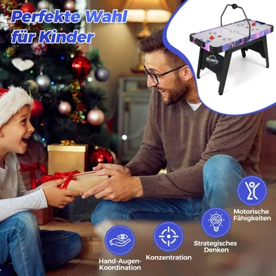 Image de Table de hockey sur air, 144 cm, écran LED, moteur puissant