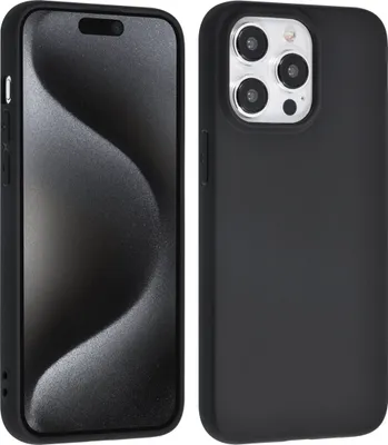Produktbild von UNIQ Accessory iPhone 15 Pro Max TPU Back Cover - Black