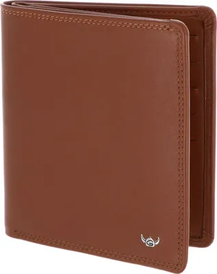 Produktbild von Golden Head Leder Kartenetui Polo RFID Protect Kombischeintasche ohne Münzfach 1255 Cognac braun