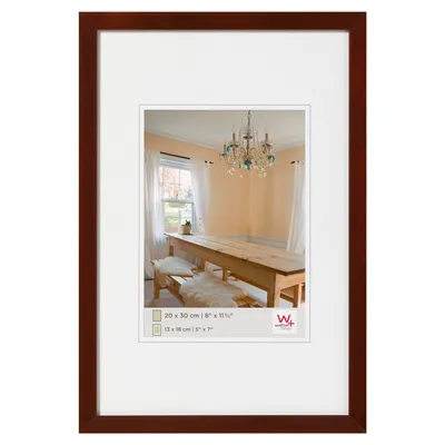 Obrázek produktu pro Walther Design BP070N, Rámeček na jeden obrázek, Dřevo, vlašský ořech, Tabulka, Zeď, 40 x 60 cm, 518 mm