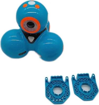 Immagine prodotto di WonderWorkshop Dash robot di programmazione per bambini dai 6 anni in su Applicazioni di programmazione STEM a controllo vocale Blu