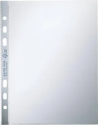 Produktbild von Prospekthülle A5 PP 0 08 mm glasklar VE = 1 Packung = 100 Stück