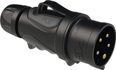 Zdjęcie produktu dla Wtyczka PCE CEE GRIP Midnight, 16 A, 5-stykowa