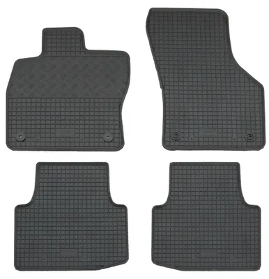 Gummifußmatten Set 4-teilig für VW Passat B8 / 3G (2014-), schwarz