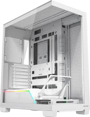 Zdjęcie produktu dla Gamingowa obudowa komputerowa MODECOM VOLCANO STELLAR PLUS MIDI NF biała