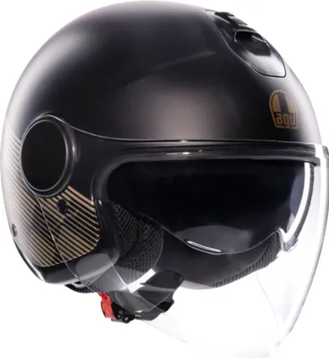 Image de AGV Eteres Ponza casque jet, noir/or, S (55/56)