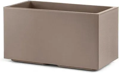 Produktbild von Kunststoff-Blumentopf - Widerstandsfähig - 80x40x30 cm - Taupe