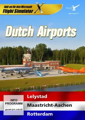Produktbild von Flight Simulator X - Dutch Airports
