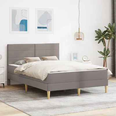Produktbild von Maison Exclusive - Bettrahmen 140 x 200 cm Taupe