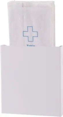 Produktbild von Hygienebeutelhalter Weiß (Papiertüten)