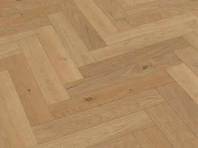 Produktbild von Meister | 0,98 m² | Cremebeige 8925 Eiche Parkett, Lindura HS 500 Fischgrät Bodenbelag, Gebürstet Ultramattlackiert, Klicksystem UniZip, 11 mm Stärke, V Fuge, Pflegeleicht