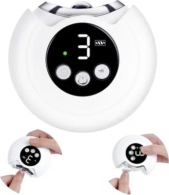 Produktbild von Wiederaufladbare elektrische Nagelknipser mit automatischer Nagelschere, Nageltrimmer mit 3 Geschwindigkeitsstufen und Nagelpolierer für Kinder, Senioren und Erwachsene