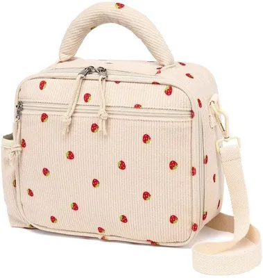 Produktbild von Isolierte Lunchbox für Kinder, rosa-beige, Thermotasche