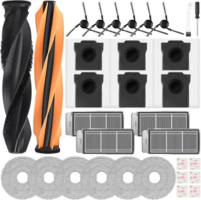 Produktbild von 32 Stück zubehör für Dreame X50 Ultra Complete/L50 Pro Ultra/X50 Master/matrix10 ultra Saugroboter, L40s Ultra/L40s Pro Ultra/ L40 Ultra Gen 2,für Mova V50 Ultra Complete Saugroboter