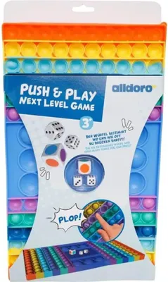 Image de Push & Play - Pop IT jeu de dés, pour 2 joueurs
