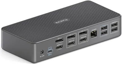 Produktbild von PureLink VL-D230DL laptop-dockingstation & portreplikator Kabelgebunden USB 3.2 Gen 2 (3.1 Gen 2) Type-C Grau (VL-D230DL)