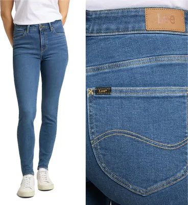 Immagine prodotto di LEE, Jeans da donna, Skinny fit, SCARLETT HIGH, W27 L31, Blau, Jeans, baggyjeans, buggy