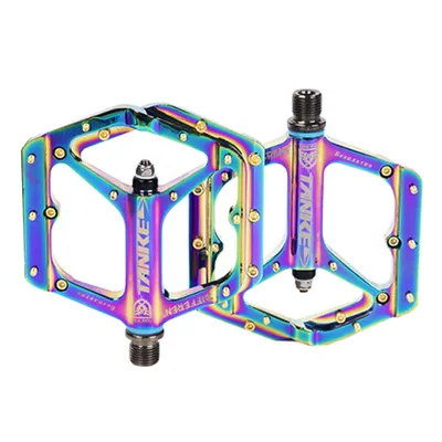 Produktbild von Fahrradpedale Bunte Radfahren Rennrad Pedale Rutschfeste Aluminium MTB Fahrradpedale