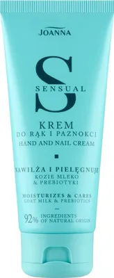 Produktbild von Joanna Sensual Hand- und Nagelcreme mit Ziegenmilch & Präbiotika, 100 g - Intensive Pflege für Hände und Nägel