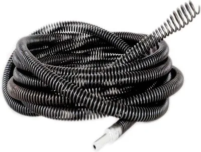 Produktbild von Famanu Rohrreinigungsspirale - 5 m Abflussreinigung - mit Bohradapter