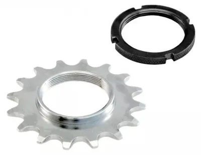 Produktbild von Zahnkranz 18 Zähne 1/2 x 1/8 Gewinde mit Verschlussring