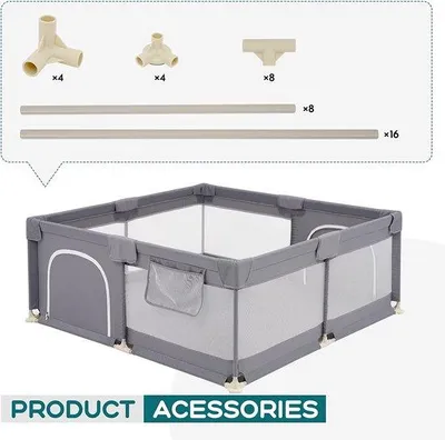 Produktbild von Babyspielplatz großes Aktivitätszentrum Antirutsch