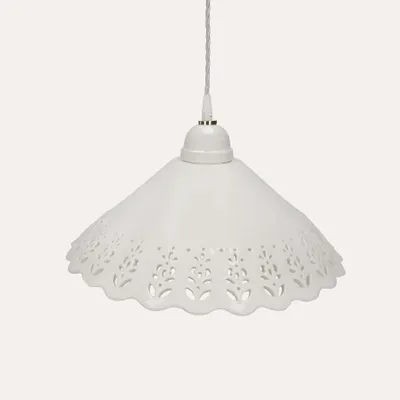 Produktbild von KEYHOMESTORE | Kronleuchter mit Keramikgeflecht Ø.40 cm