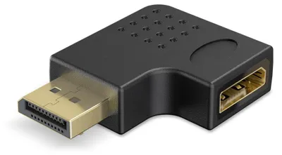 Produktbild von DisplayPort-Winkeladapter 90° nach rechts