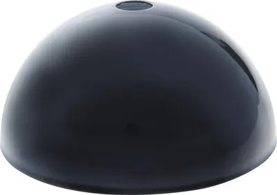 Obrázek produktu pro Stříška lampy kovová černá Ø 80 mm