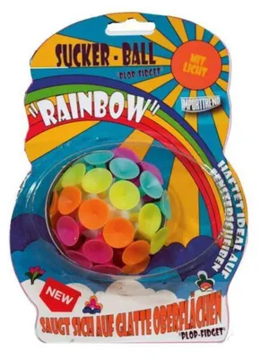 Produktbild von Leuchtender Ball mit Saugnapf-Funktion, haftet an glatten Oberflächen, ab 3 Jahren