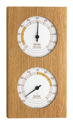 Obrázok produktu pre TFA - Analoges Sauna-Thermo-Hygrometer 40.1052.01 - natur