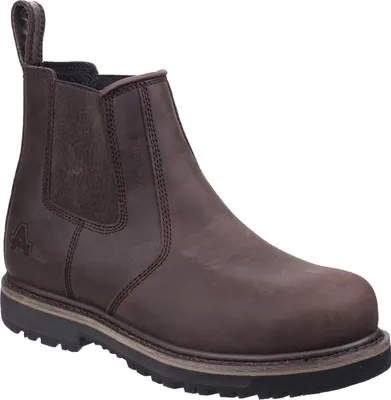 Image de Amblers Herren AS231 Leder Dealer Stiefel FS5912 (41 EU) (Marron)