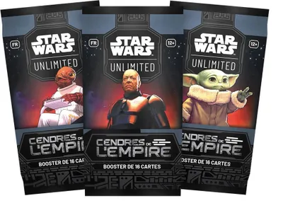 Productafbeelding van Asmodee - Star Wars Unlimited - Asche van het Imperium - Booster met 16 kaarten