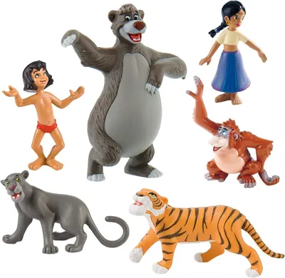 Obrázek produktu pro Sada 6 figurek "Džungle" od Bullyland