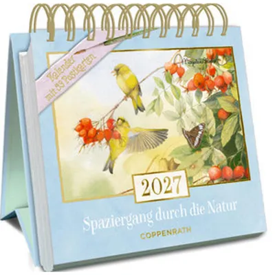 Obrázok produktu pre Kalender mit 53 Postkarten 2027 - Spaziergang durch die Natur