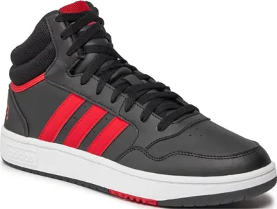 Produktbild von ADIDAS HOOPS 3.0 MID Herren Sportschuhe ID9835 - schwarz r. 42 ⅔