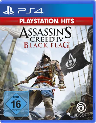 Produktbild von Assassin's Creed IV: Black Flag (PS4) - Zažij zlatý věk pirátství s epickými námořními bitvami a obrovským otevřeným světem