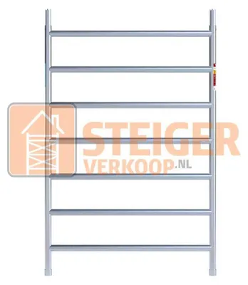 Imagen del producto de Estructura de soporte para barras de dominadas - 135 cm de ancho - Para 7 ejercicios - Aluminio