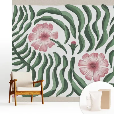 Produktbild von Fototapete  - 250x250 cm - Tapete - Wandtapete - Wandbilder - Dekofolie - Tapete Folie - Wand - Dekoration - Wohnzimmer - Blütenblätter