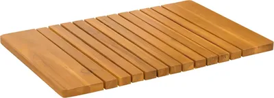 Produktbild von vidaXL Badematte Uni Braun 59 x 40 cm Massives Akazienholz