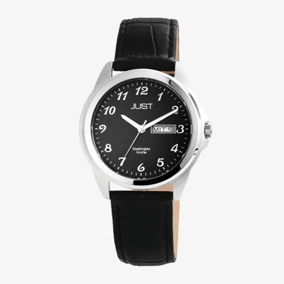 Produktbild von Herrenuhr Echtleder Garrick Garrick, silberfarbig, Datumsanzeige